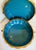 Vintage Chinese Cloisonné Pumpkin Form Lidded Vessel With Phoenix & Peony Decoration For Sale - Image 11 of 15