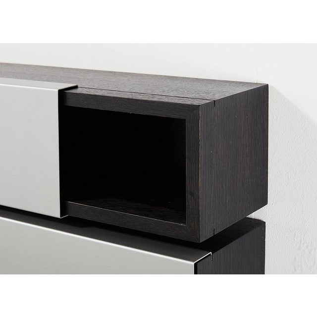 Black A-Line Horizontal Shelves by Shigeru Uchida for Pastoe, 1999, Set of 4 For Sale - Image 8 of 9
