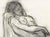 Figurative Manfred Schwartz Nude Woman Study Charcoal For Sale - Image 3 of 7