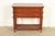 French Drexel Heritage French Regency Louis XVI Carved Mahogany and Cane Console Table or Server For Sale - Image 3 of 17