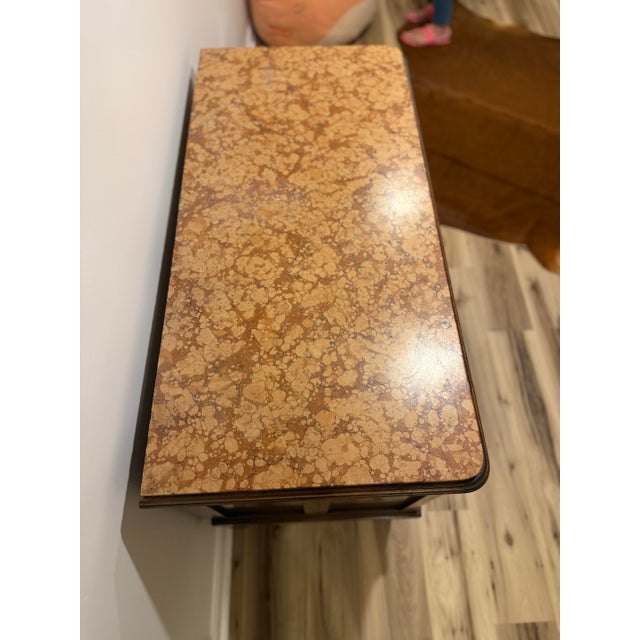 Late 18th Century Late 18th Century Italian Neoclassical Marble Top Commode For Sale - Image 5 of 12