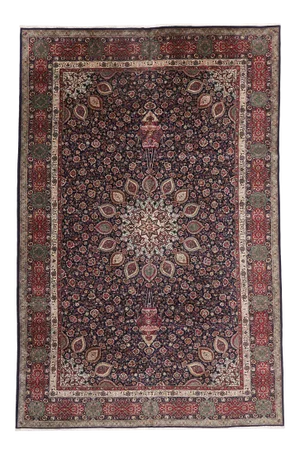 Vintage Persian Tabriz Palace Size Rug, 11'07 X 17'04