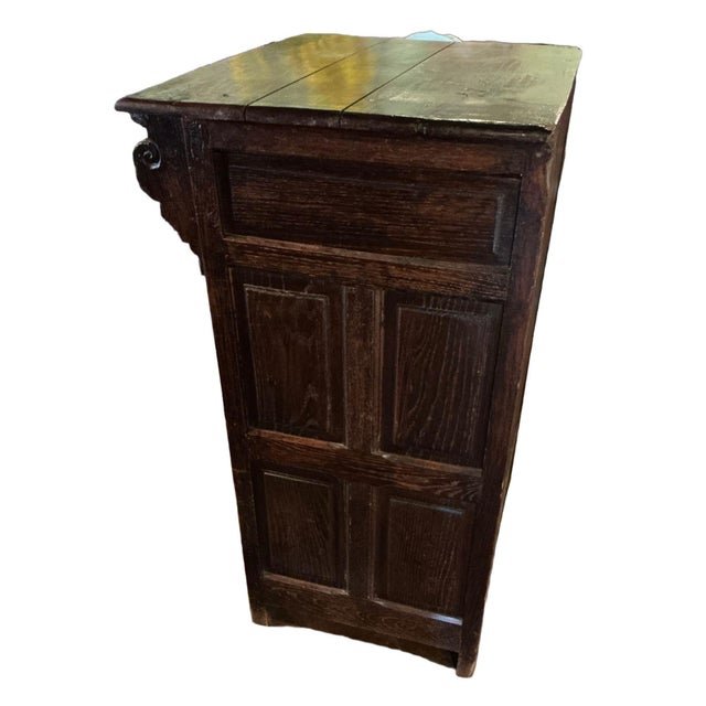 French Walnut One Door Buffet, Circa 1860-1880 For Sale - Image 4 of 6