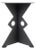 Postmodern Black Patinated Metal Table For Sale