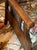 Traditional Antique Hardwood and Cane Lounge Chair For Sale - Image 3 of 5