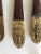 Brass Mid-Century Modern Thai Siam Buddha Brass and Rosewood Flatware Set of 142 For Sale - Image 8 of 13