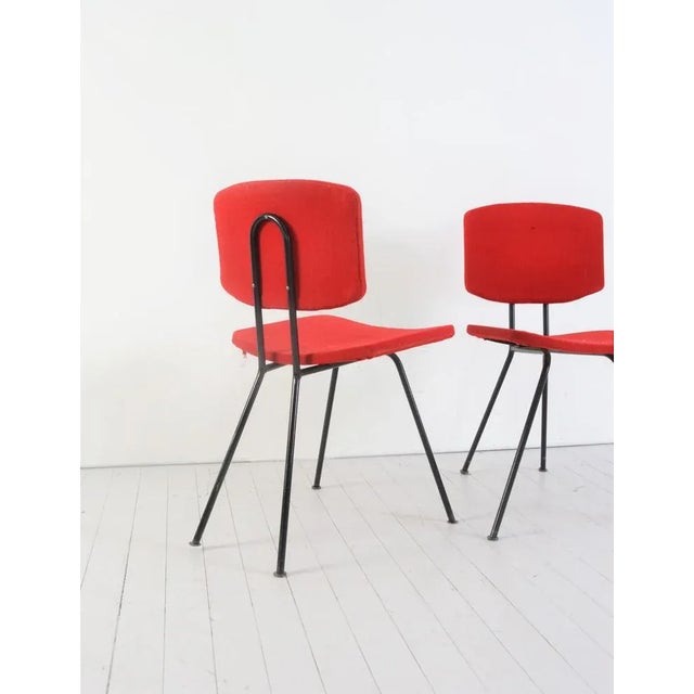 Mid-Century Modern Set of Vintage Chairs attributed to Thonet, 1950s For Sale - Image 3 of 4