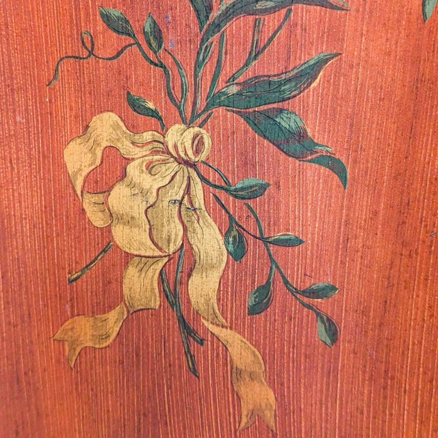 1990s Drexel Heritage Hand-Painted 3-Drawer Vintage Dresser For Sale - Image 9 of 11