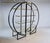 Hollywood Regency Large Hollywood Regency Circular Etegere Vitrine After Milo Baughman For Sale - Image 3 of 12