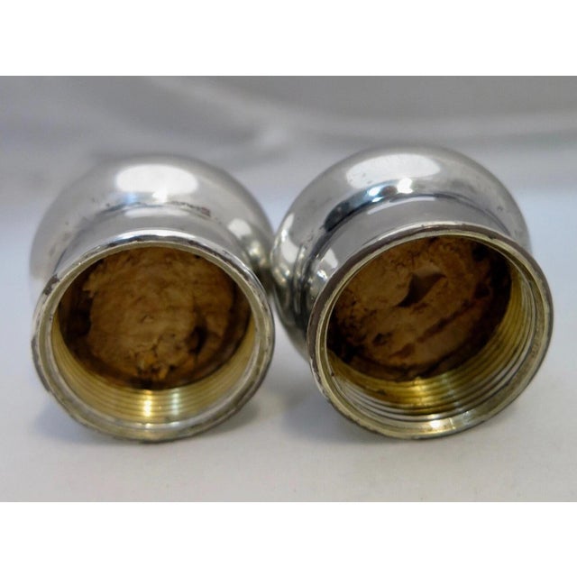 1920s Vintage Tiffany & Co. Art Deco Period Sterling Silver Cologne Bottles - A Pair For Sale - Image 5 of 7