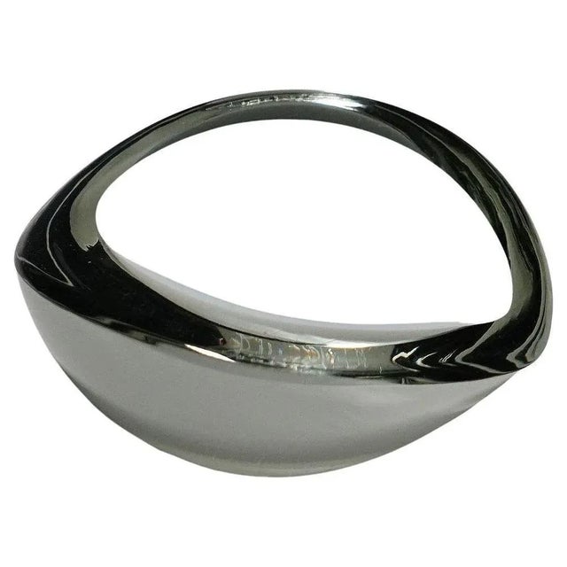 Glass Small Bowl by Kaj Frank for Nuutarjaervi Notsjo, 1960s For Sale - Image 7 of 7