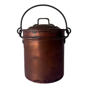 Vintage Copper Double Boiler Pot