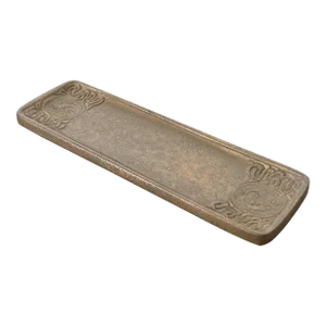 Tiffany Studios New York Zodiac Pattern Bronze Pen Tray