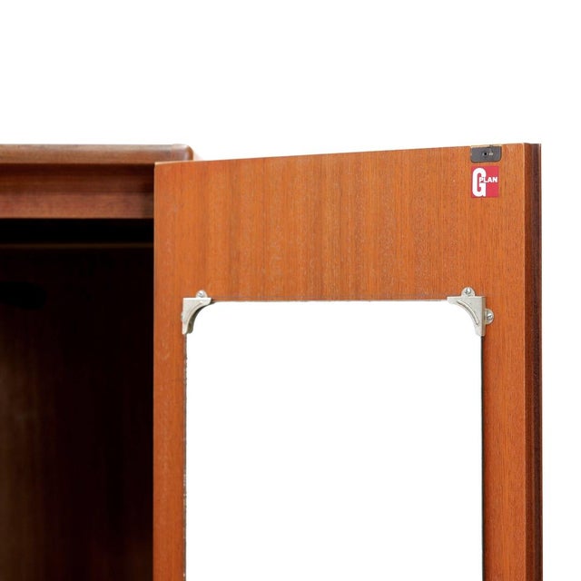 Wood Mid Century Teak Triple Armoire by Vb Wilkins for G Plan For Sale - Image 7 of 10