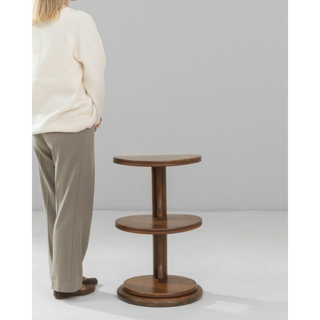 1940s French Modern Three-Tier Side Table For Sale - Image 17 of 18