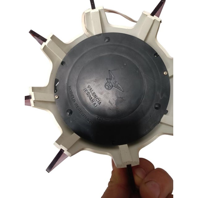 Metal Space Age Rocket Table Lamp, 1960s For Sale - Image 7 of 8