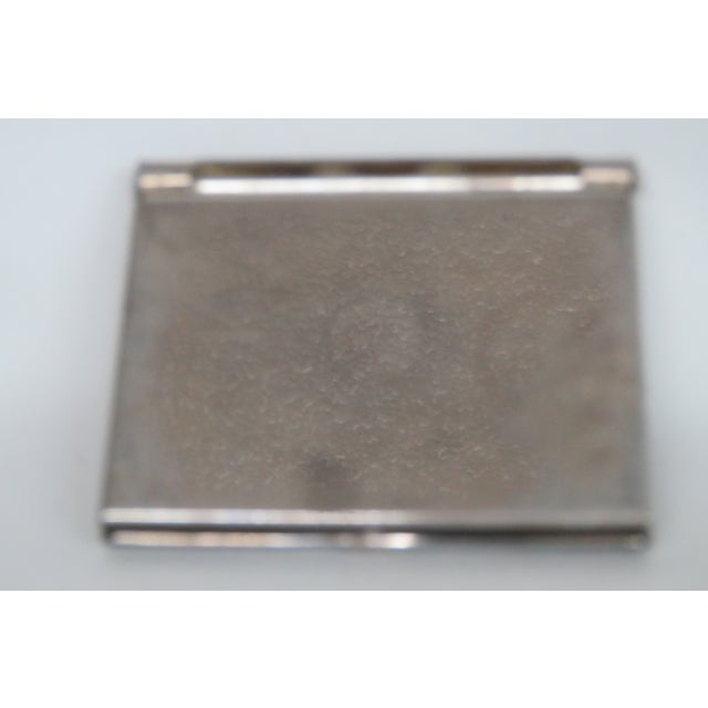 Godinger Godinger Silver Plated Picture or Card Holder Compact Metal Photo Album 4761b For Sale - Image 4 of 11