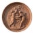A Vintage Neoclassical Terracotta Relief Wall Plaque For Sale