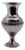 Small Fluted Silver Jug with Smooth Bowl and Base For Sale