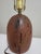 Contemporary Vintage 1970s Kohler Sculptural Burl Wood Lamp With Pierced Copper Shade For Sale - Image 3 of 18