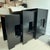Trio of Holly Hunt Modernist Nesting Tables This set of tables is substantial in size and weight with an architectural...