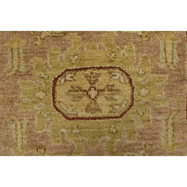 Brown Ziegler Rug 9′ X 12’5” Brown Wool Traditional Hand-Knotted Oriental Carpet For Sale - Image 8 of 15