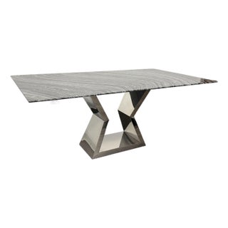 Zuri Furniture Grigio Dining Table For Sale