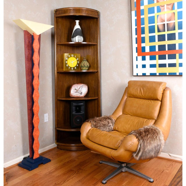 Memphis and Maya come together to manifest the "Tex" Floor Lamp into existence. Made by Neophile and dated 1988. Eric...