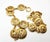 Chanel Vintage Gold Plated CC Coin Medallion Chain Necklace *Marked Chanel *Made in France -The largest medallion is...