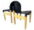 Gerd Lange Set of 4 Sculptural Thonet Flex Chairs by Gerd Lange in Birch & Black For Sale - Image 4 of 12