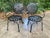 Mid 20th Century Francois Carre Garden Dining Chairs - A Pair For Sale - Image 12 of 12