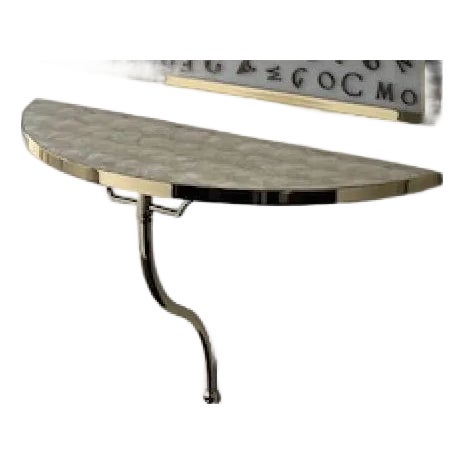 Brass Console 1970s Attributed to William "Billy" Haines For Sale