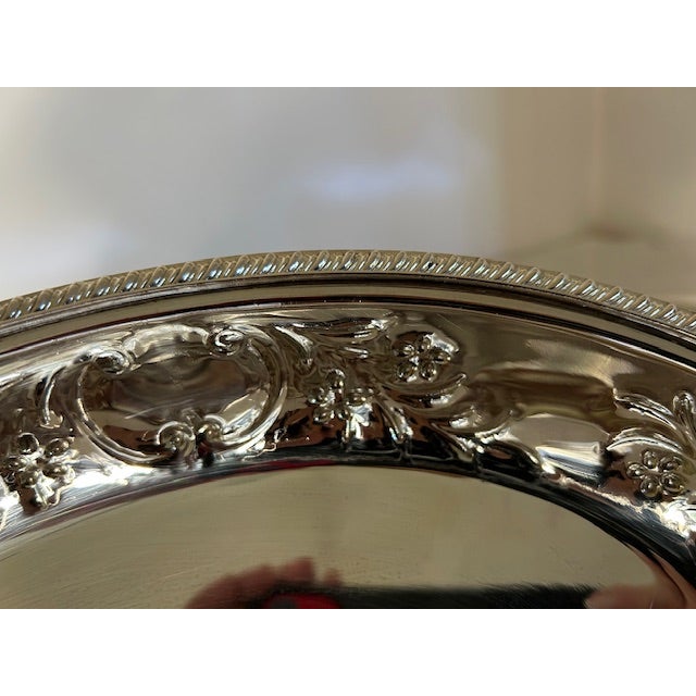 Antique English Silverplate Covered Entree Dishes - A Pair For Sale - Image 13 of 17