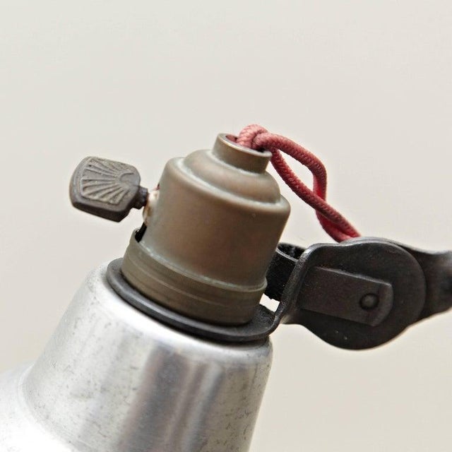 1930s Mid-Century Modern Industrial Table Lamp from Gras, 1930s For Sale - Image 5 of 7