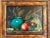 Vintage Framed Oil Painting on Canvas Still Life For Sale In Savannah - Image 6 of 10