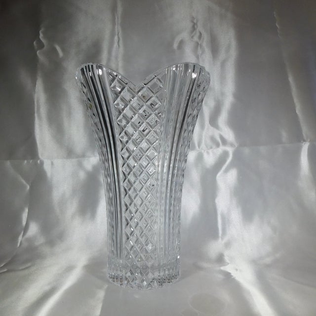 1940s Royal Gallery Crystal Vase in Shelby Chairish
