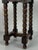 Mid-Century French Carved Oak Side Table with Lotus Motif, 1950s For Sale - Image 6 of 18