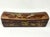Antique Chinese Hand-Painted Leather Covered Pillow Box For Sale - Image 12 of 12