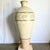 Monumental Polished Beige and Pink Tessellated Stone Floor Vase With Inlaid Brass For Sale - Image 12 of 12