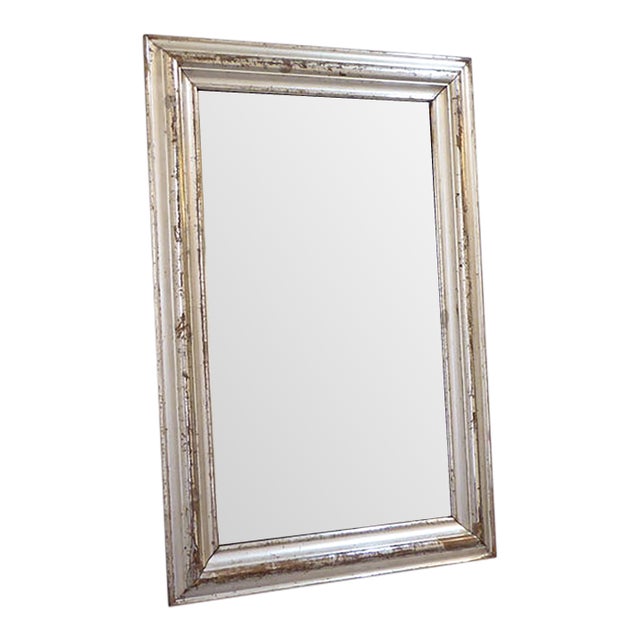 Antique Silverleaf Mirror For Sale