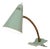Metal Clamp Lamp, Scandinavia, 1950s For Sale