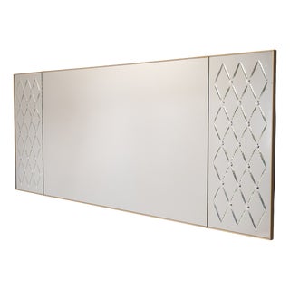 Large Landscape Mirror, 1960s For Sale