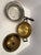 American Antique Empress Ware Brass & Copper Chafing Dish Set by Ny Stamping Co. (c.1910's) For Sale - Image 3 of 5