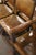 Wood 19th Century English Jacobean Oak Dining Chairs With Leather, Set of 8 For Sale - Image 7 of 12