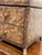 Hollywood Regency 1980s Maitland-Smith Decorative Box With Crackle-Finish Leather, Brass Feet, and an Elephant Finial. For Sale - Image 3 of 9