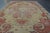 Beige Vintage Floral Turkish Pastel Oushak Rug-4'7x7'3" For Sale - Image 8 of 11