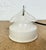White Vintage White Porcelain Pendant Light, 1970s For Sale - Image 8 of 15