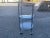 French Metal and Glass Bar Cart, 1944 For Sale - Image 6 of 8