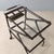 Glass Trolley with Double Glass Shelves, 1950s For Sale - Image 7 of 9