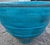 Moroccan Large Moroccan Turquoise Blue Pottery Planter For Sale - Image 3 of 6